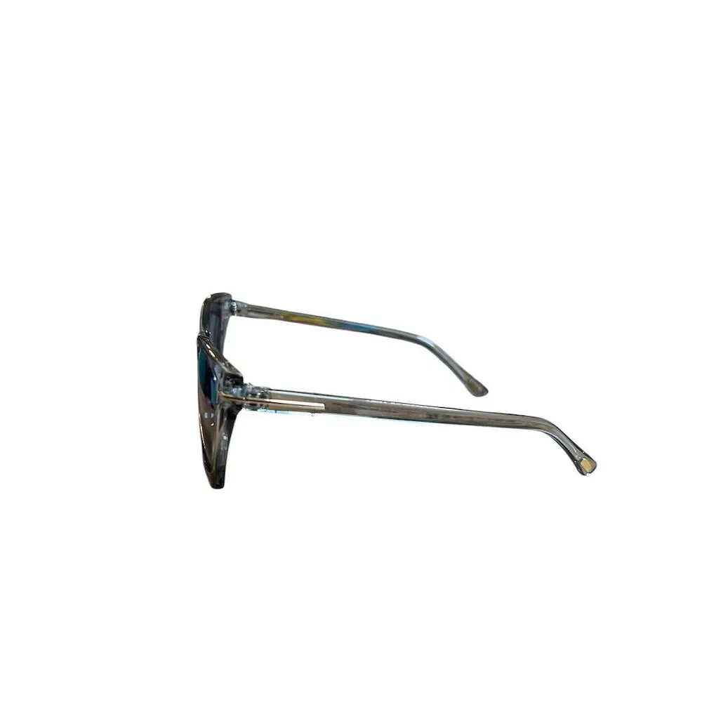 Cat Eye Sunglasses Gray Frame UV400 Protection